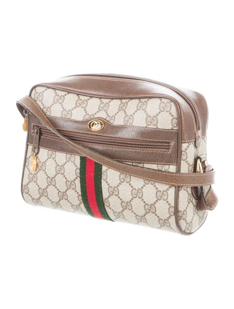 gucci vintage crossbody microgucci|authentic gucci crossbody bag unisex.